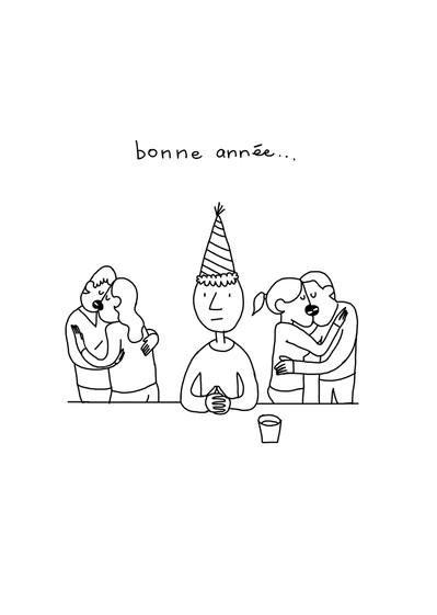 carte nouvel an 2017 humoristique